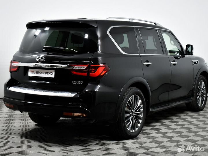 Infiniti QX80 5.6 AT, 2018, 113 800 км