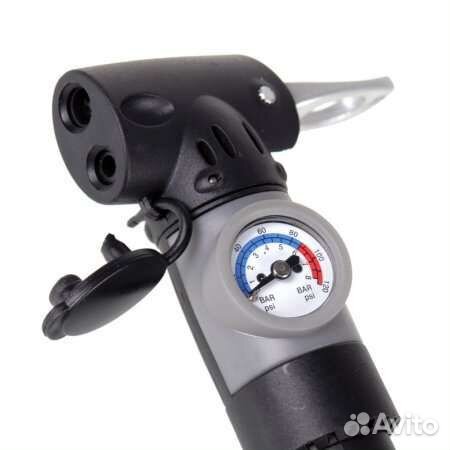 Новый насос для велосипеда с манометром