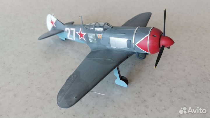 Модель истребителя Ла-5фн, масштаб 1:48