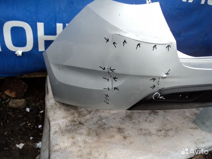 Бампер задний для Hyundai i40 2011)