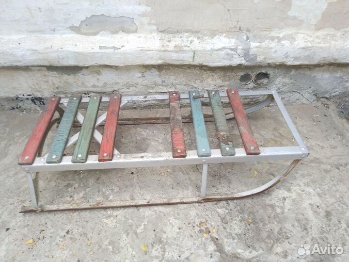 Детские зимние санки