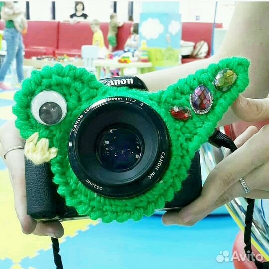 Птичка на объектив