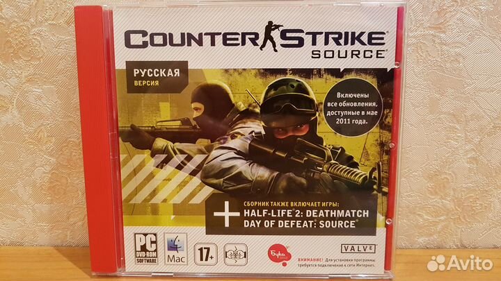Counter Strike Source (DVD игры для PC)