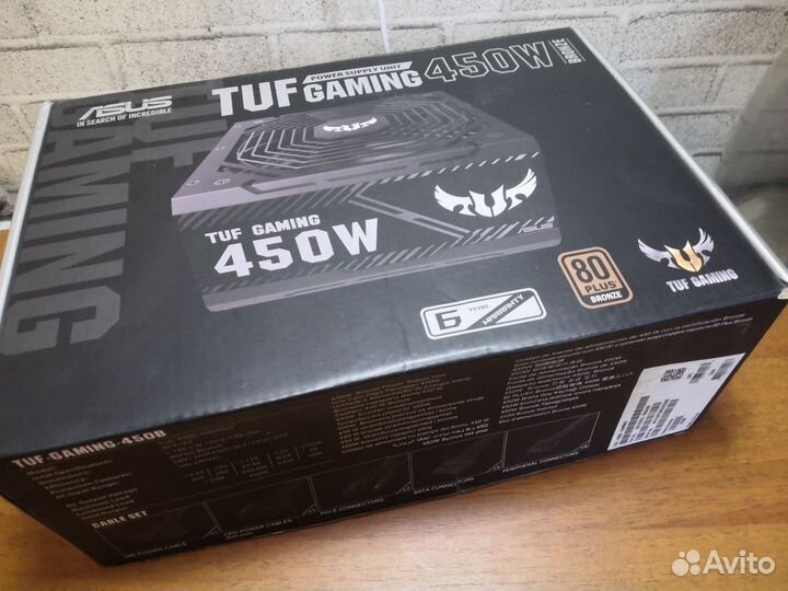Блок питания asus TUF gaming 450B