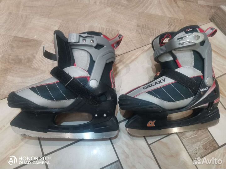 Коньки хоккейные раздвижные для мальчика