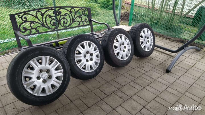 Комплект летних колес r15