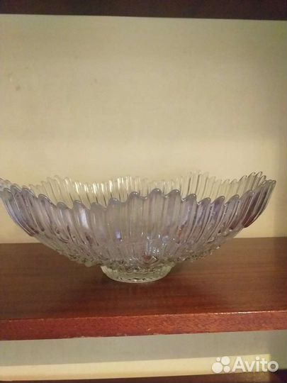 Ваза хрустальная