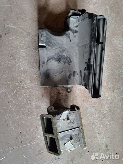 Воздуховод печки на Porsche Cayenne