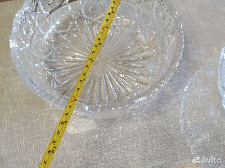 Хрустальная ваза