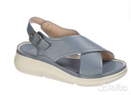 Босоножки жен. (30074-А001 Голубой) (38-39)