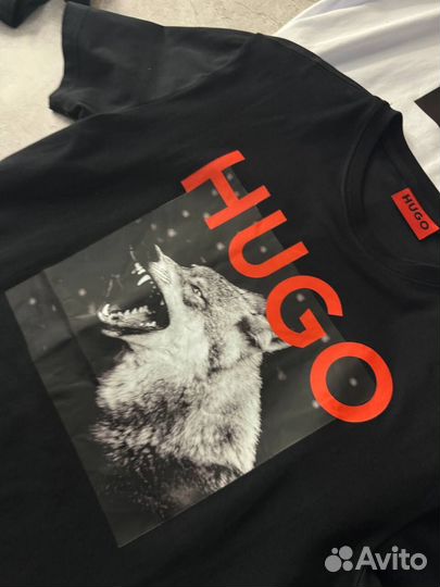 Футболка Hugo Boss хлопок