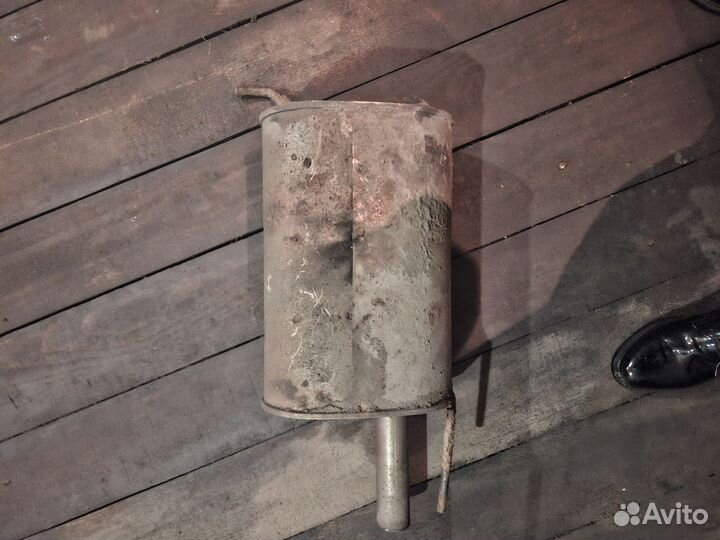 Глушитель на mitsubishi lancer 9 1.6