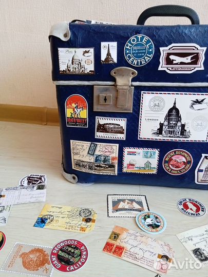 Старинный чемодан переделанный