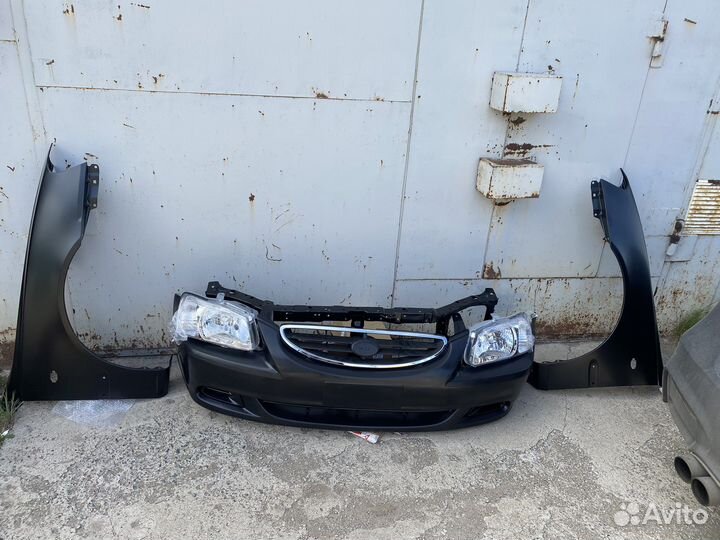 Кузовные детали на huyndai accent