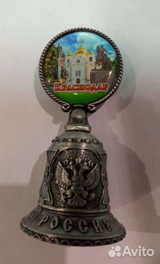 Колокольчики из металла Краснодар Герб Сувенир