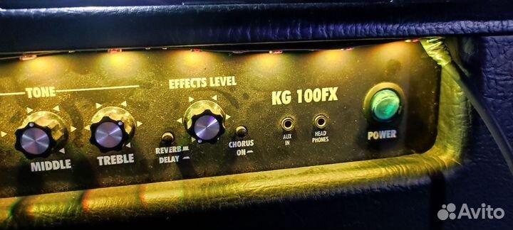 Kustom kg100fx - гитарный комбоусилитель