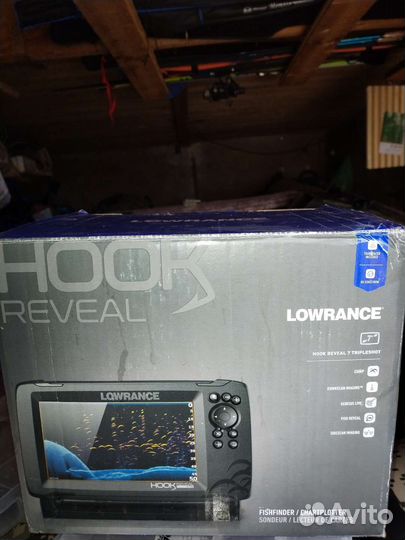 Эхолот Lawrence hook reval 7 tripleshot