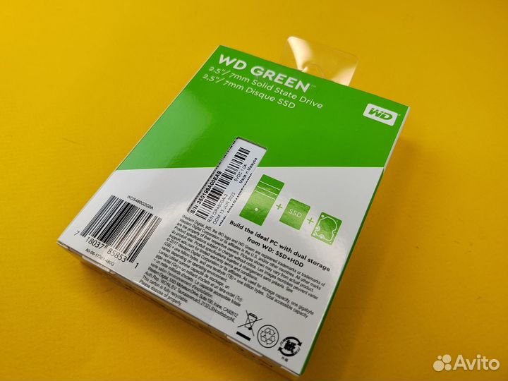 WD green 480GB GR 480GA-2 2,5