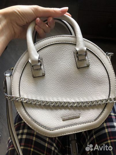 Сумка круглая серая Rebecca Minkoff новая