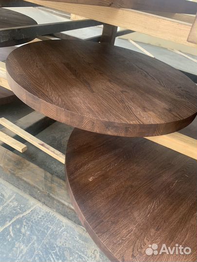 Столешницы круглые из дерева