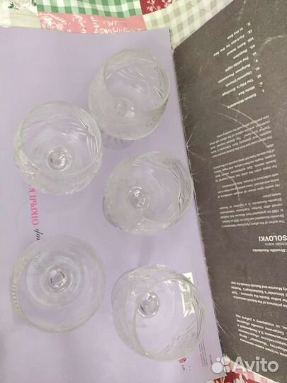 Хрустальные бокалы для коньяка или бренди