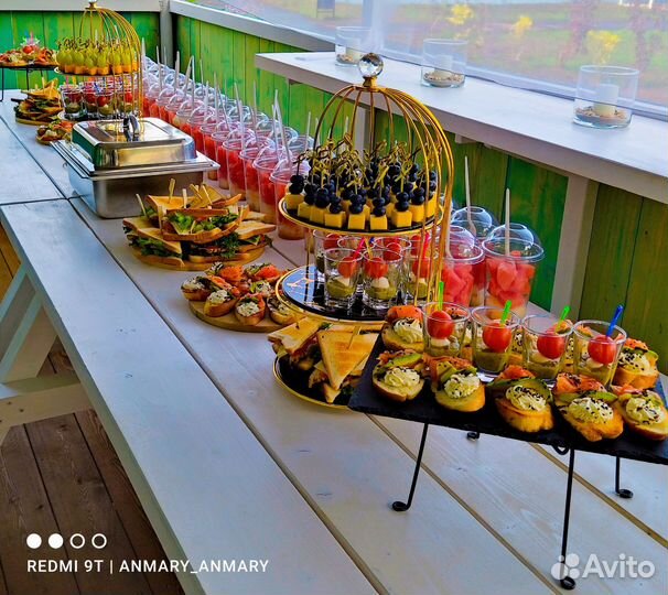 Кейтеринг, фуршеты, банкеты, аренда посуды