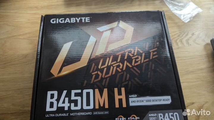 Материнская плата Gigabyte b450m H