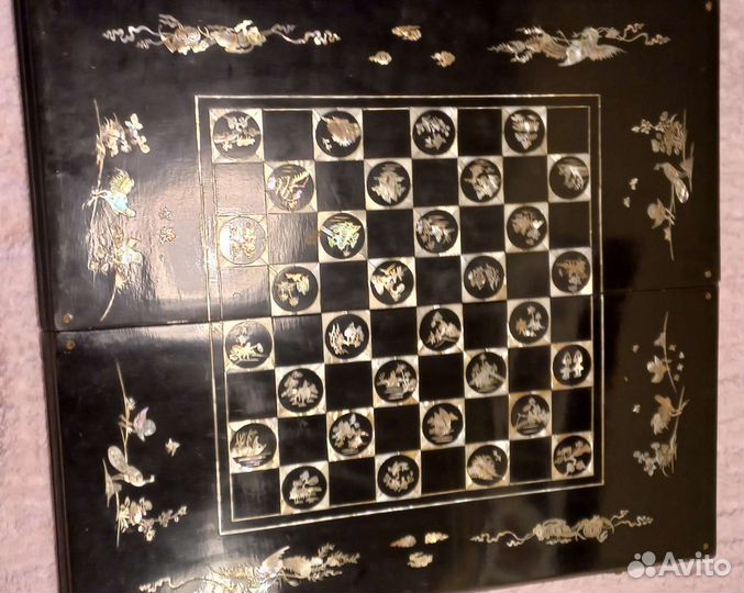 Нарды ручной работы бу