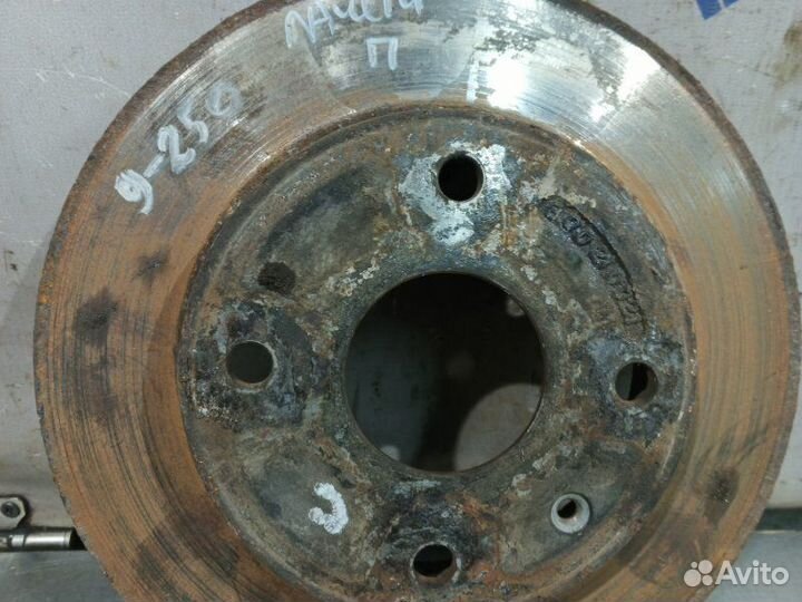 Диск тормозной передний Chevrolet Lacetti