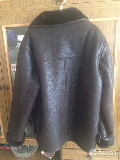 Мужская меховая зимняя куртка