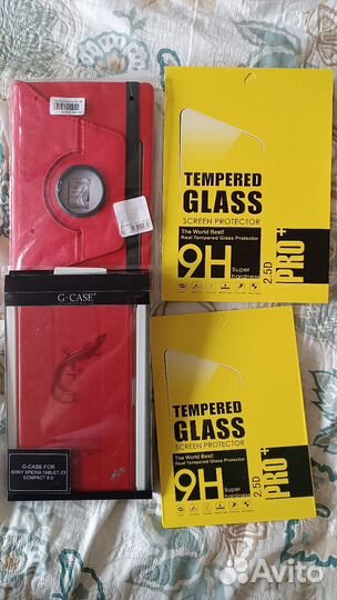 Чехлы и плёнки для планшетов Samsung и Sony