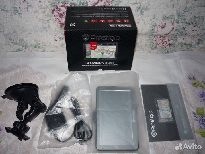 GPS навигатор Prestigio Geovision 5058