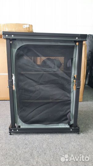 Бокс стол-кухня походная с полками