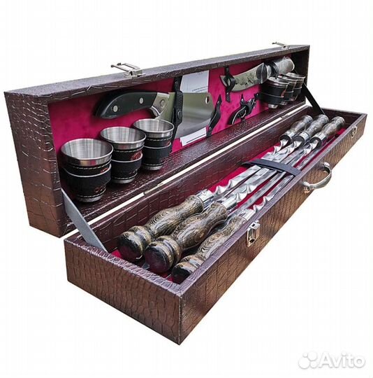 Набор подарочный для пикника/ шашлыка