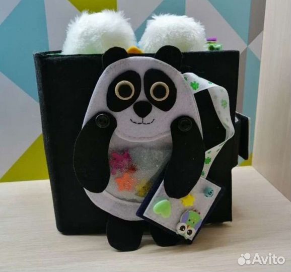 Развивающие Книжки из фетра с искалочкой