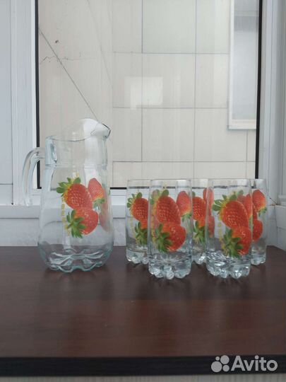 Графин с 5 стаканами