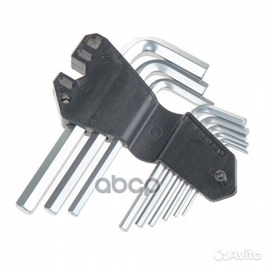 Набор шестигранников (9 предм.) корот. (с