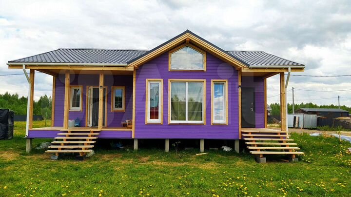 Дом 93,5 м² на участке 10 сот.