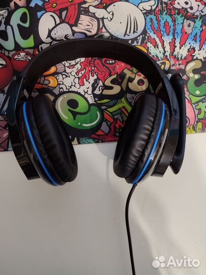 Проводные наушники Sades sa 701 T-power черные