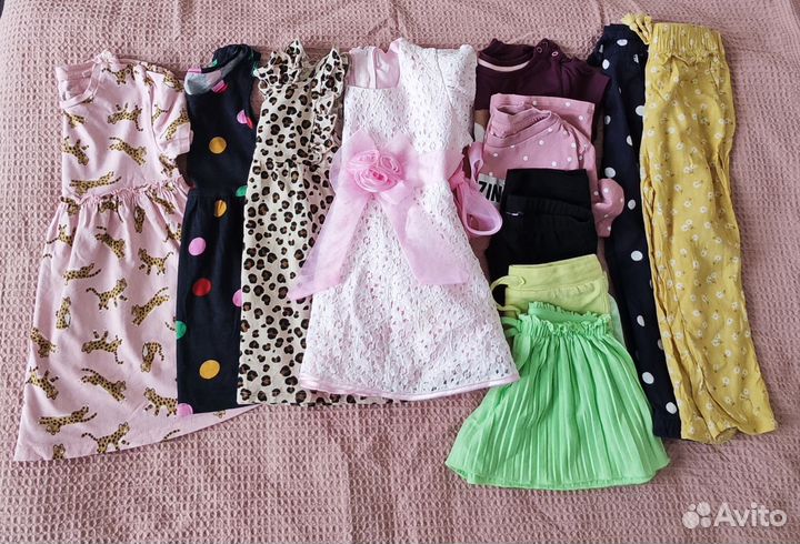 Пакет вещей для девочки 92 размер