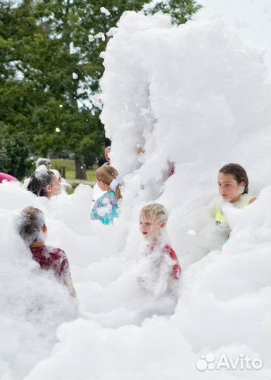 Пенное шоу, пенная дискотека, праздник, выпускной