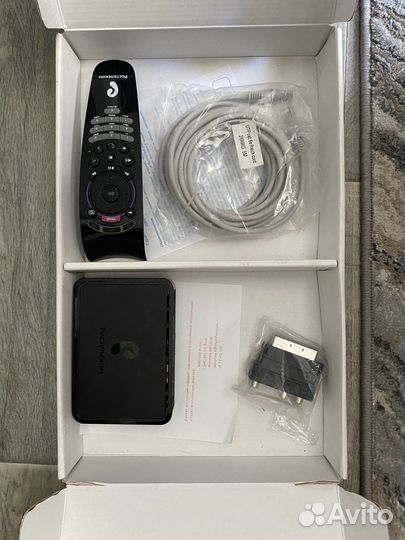 Приставка и роутер ростелеком