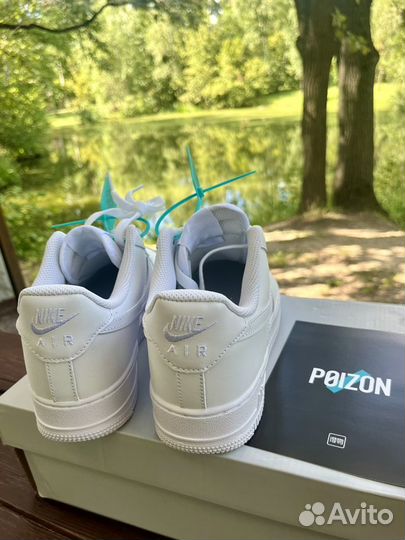 Nike Air Force 1'07 white low Оригинал Poizon