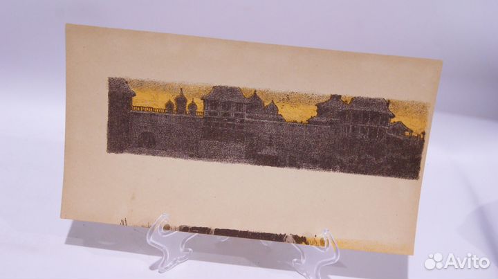 Гравюры Владимира Соколова Оригинал с печатью