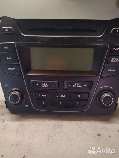 Штатная магнитола santa fe