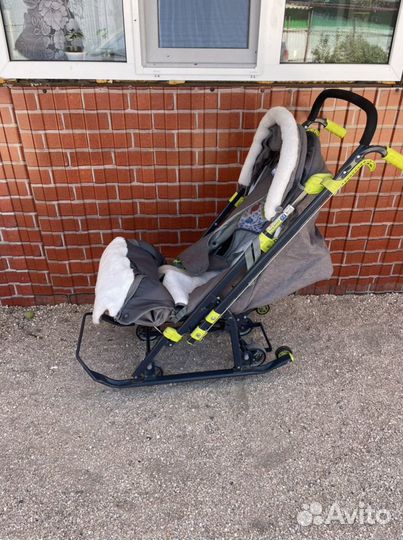 Коляска санки