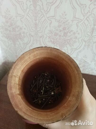 Ваза деревянная