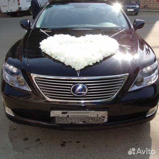 Украшение на авто для свадьбы