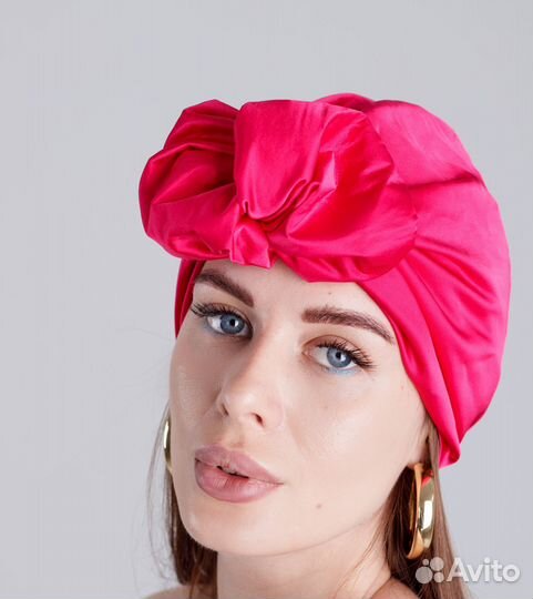 Чалма тонкая, тюрбан женский на голову, повязка