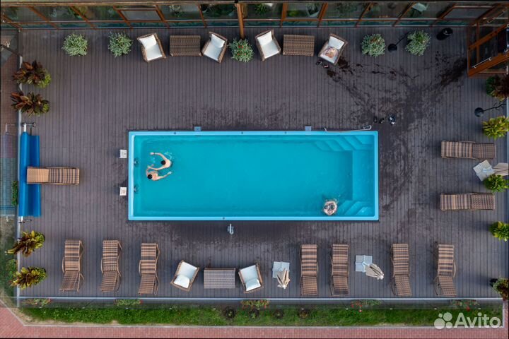 Композитный бассейн Ривьера 800 ecoline